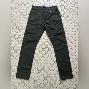 GAP Men's Charcoal Slim Cotton Pants/Chinos